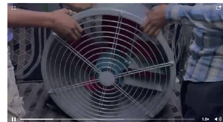 Longwell LWT35 Industrial Axial Fan for HVAC