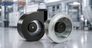 Longwell centrifugal fan
