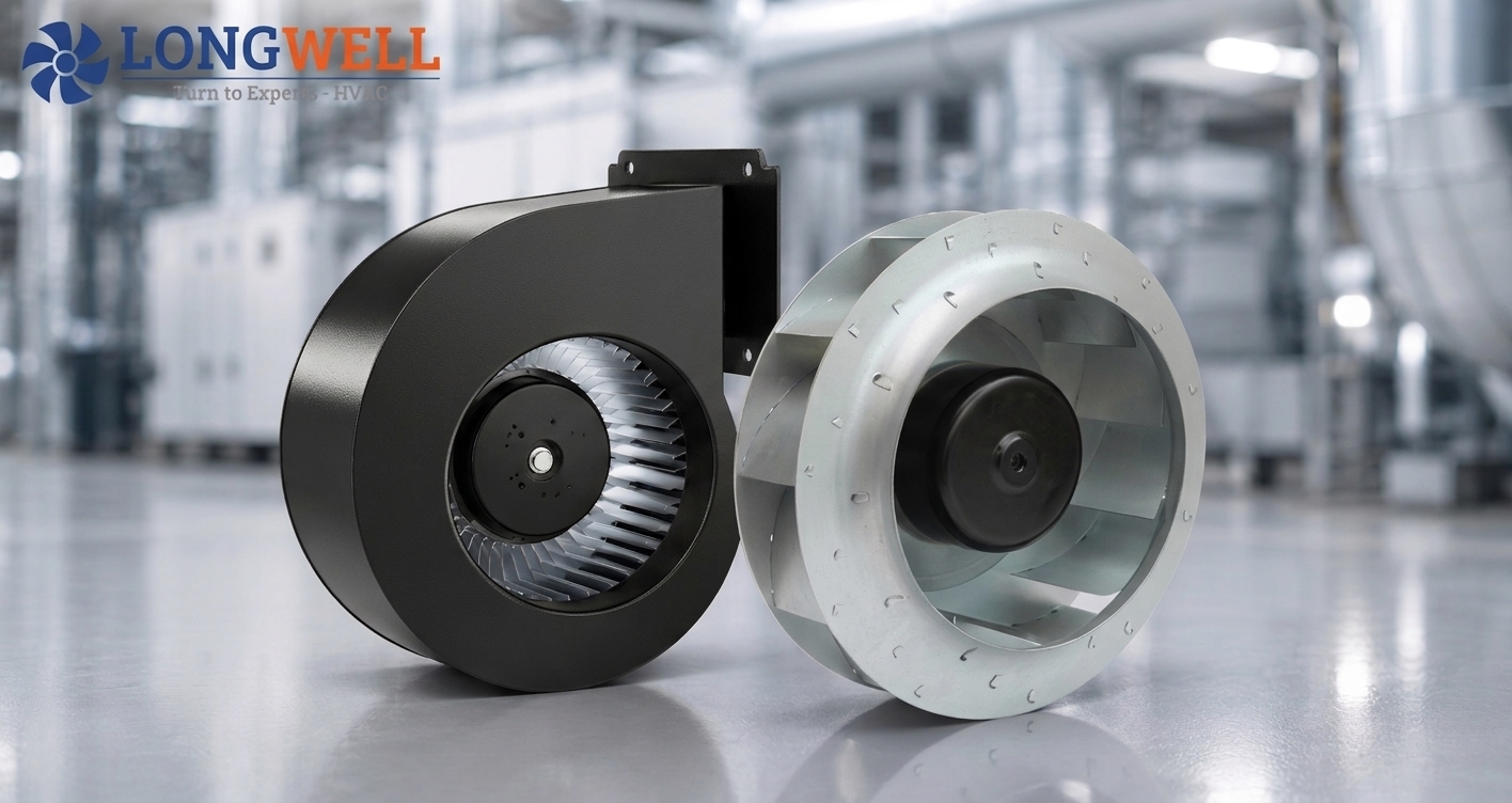 Longwell centrifugal fan