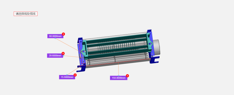 Low-noise cross-flow fan assembly for a residential air purifier