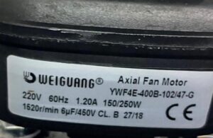 IP55 Axial Fan for Cold Storage Retrofit: 400mm Case Study