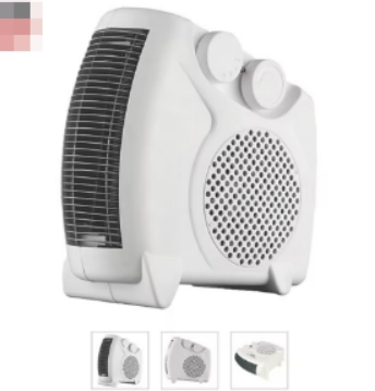 OEM fan blower assembly for a portable domestic fan heater