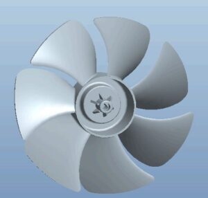 OEM Axial Impeller for HVAC Units, 158mm: Case Study