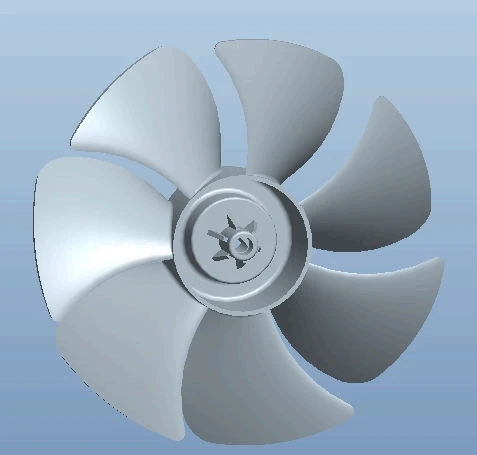 Longwell LWA-φ158x37-07 axial impeller for HVAC OEM