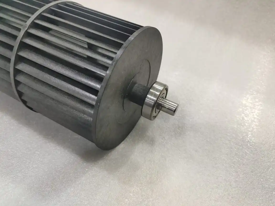 plastic cross-flow impeller+three-speed motor solution