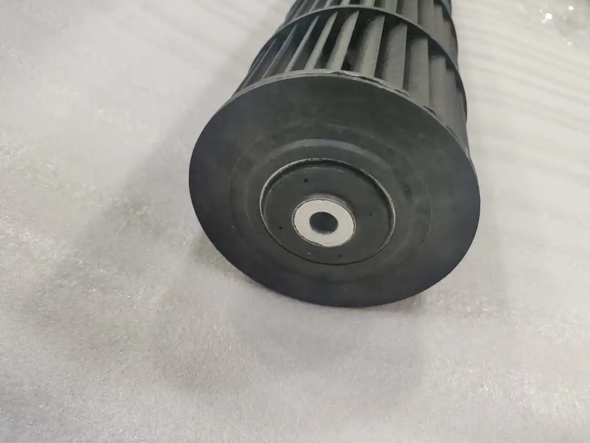 plastic cross-flow impeller+three-speed motor solution