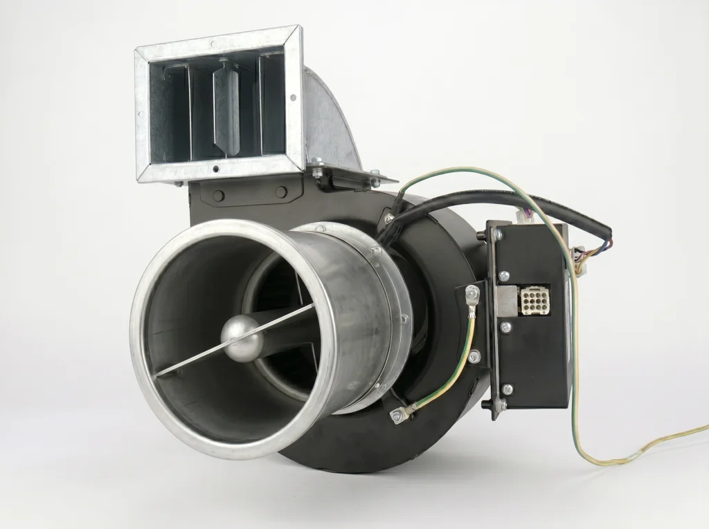 centrifugal fan inlet and outlet silencers