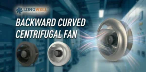 backward curved centrifugal fan