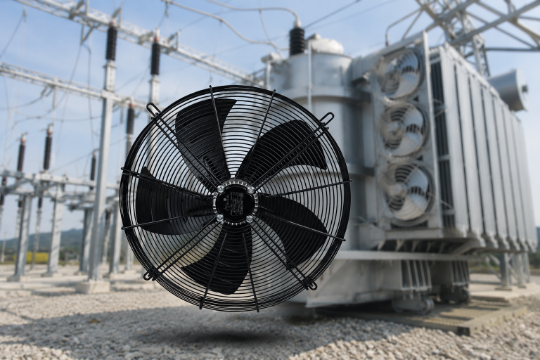 LWAA6D630S-5MYB-04-11 AC Axial Fan For Transformer Radiator Cooling