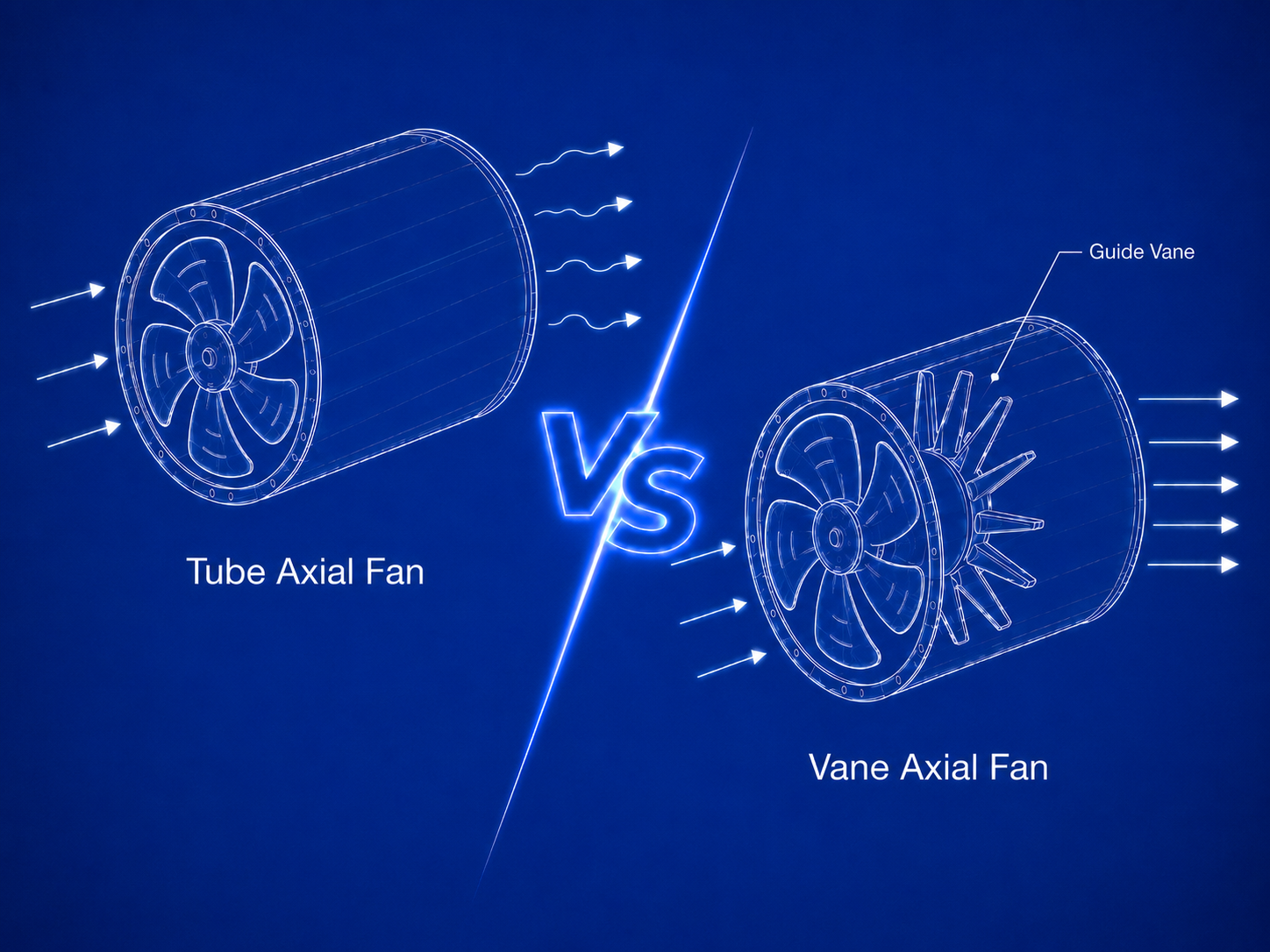 Tube Axial Fan vs Tube Axial Fan