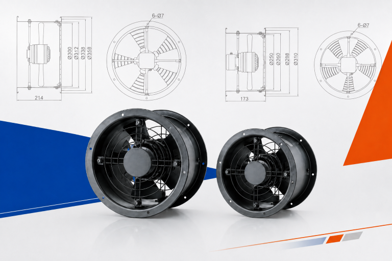 LONGWELL AC axial fan