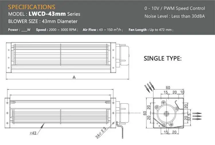 Cross flow fan (6)