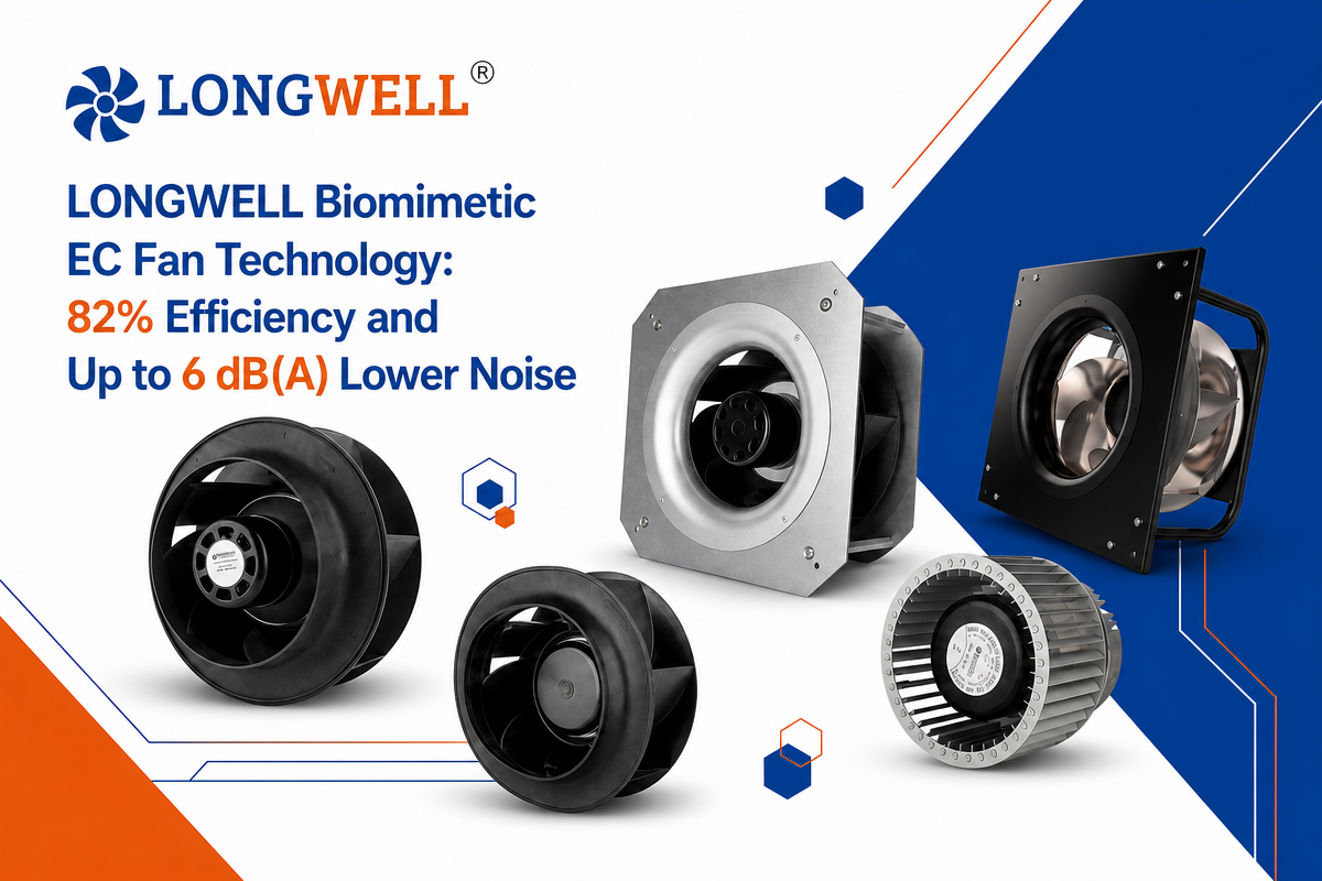LONGWELL Biomimetic EC Fan Technology