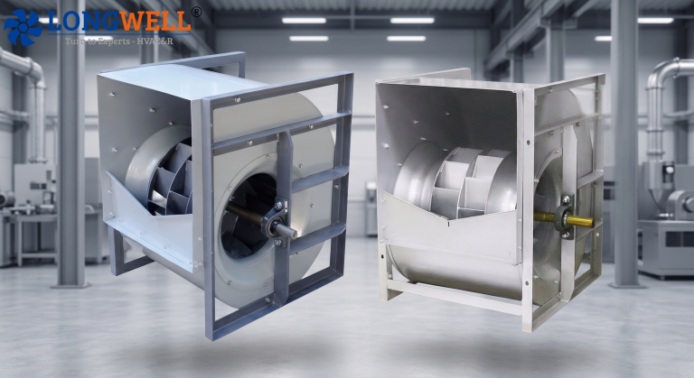 LONGWELL double inlet centrifugal fan