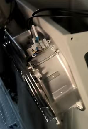 Assembled Longwell cross flow fan with custom terminal block