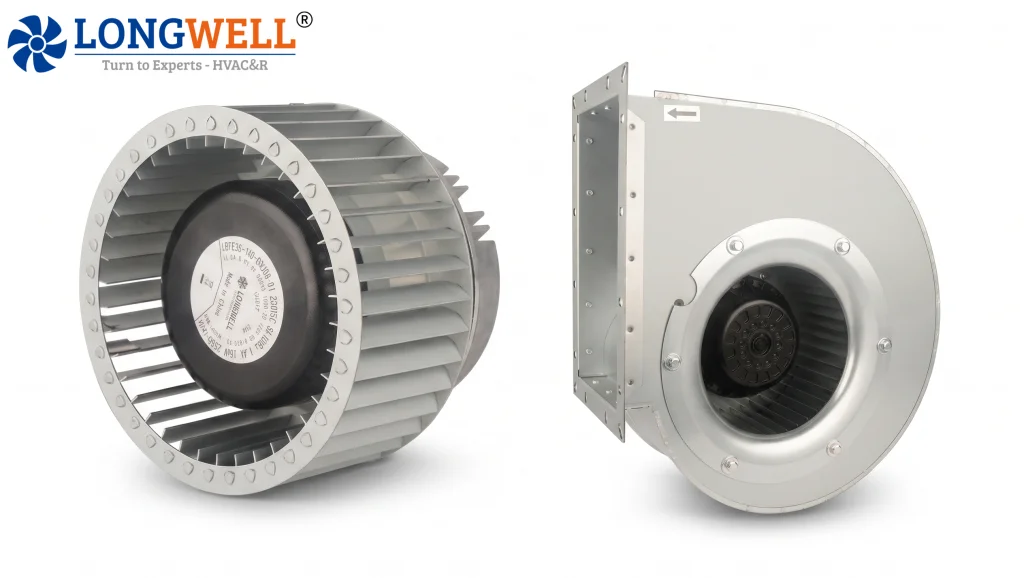 single inlet centrifugal fan