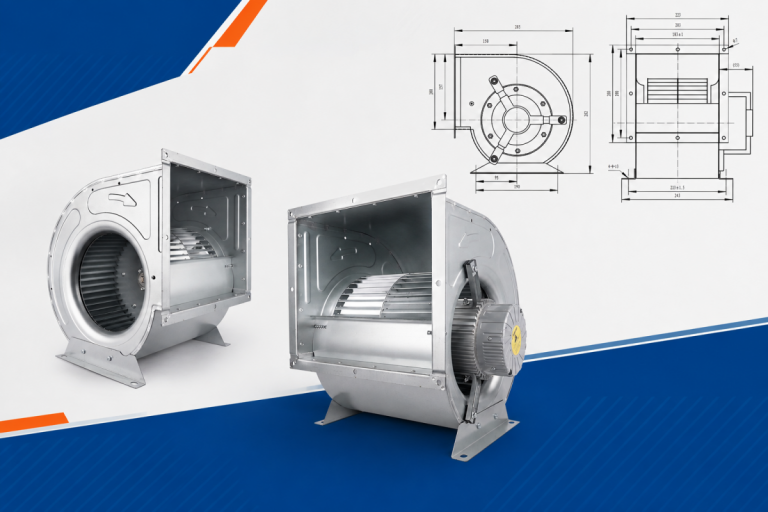 LWDD7-5-C-EC-002 Centrifugal Blower for Air Filtration Systems