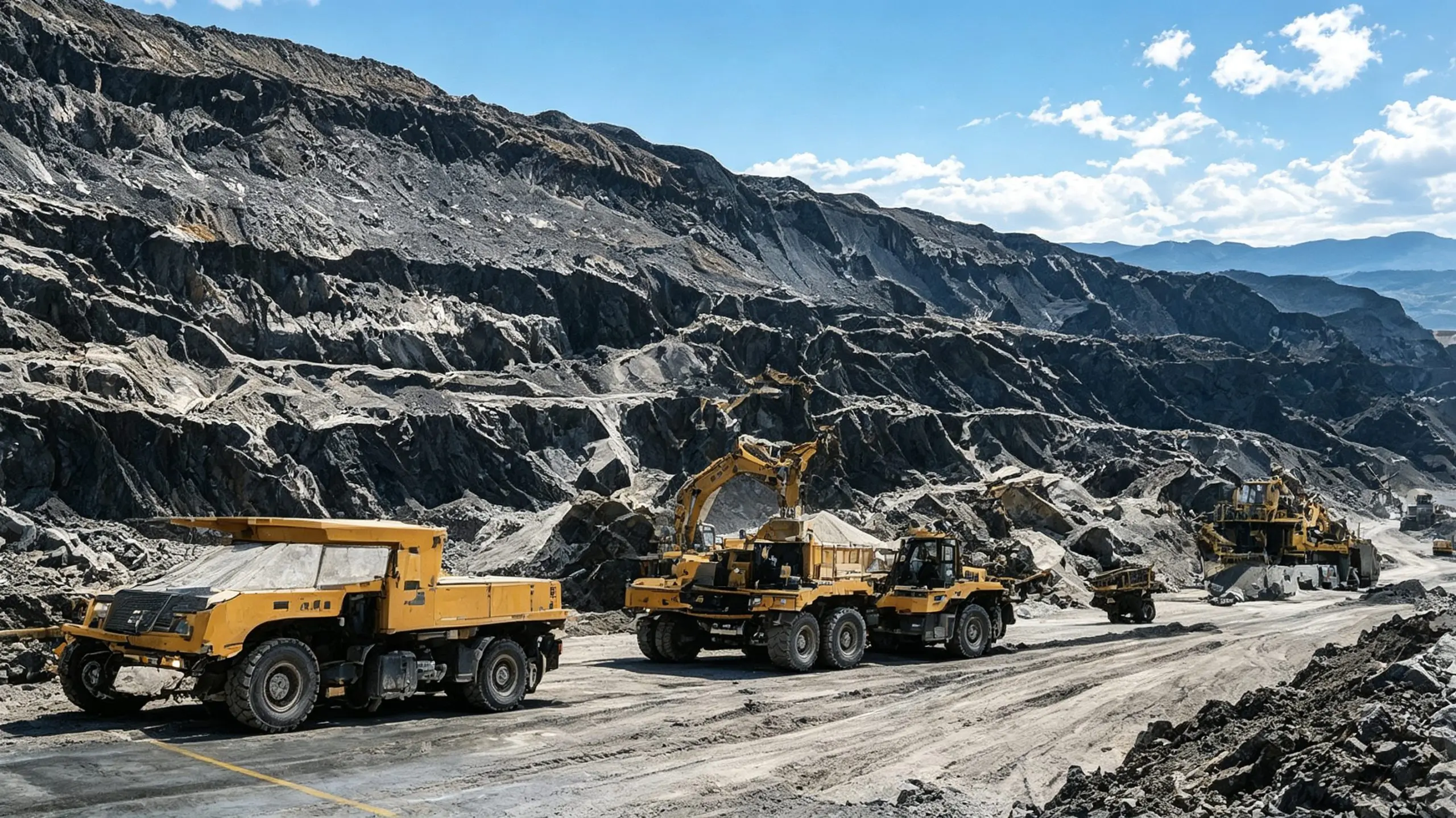 Mining facility requiring explosion-proof ventilation equipment