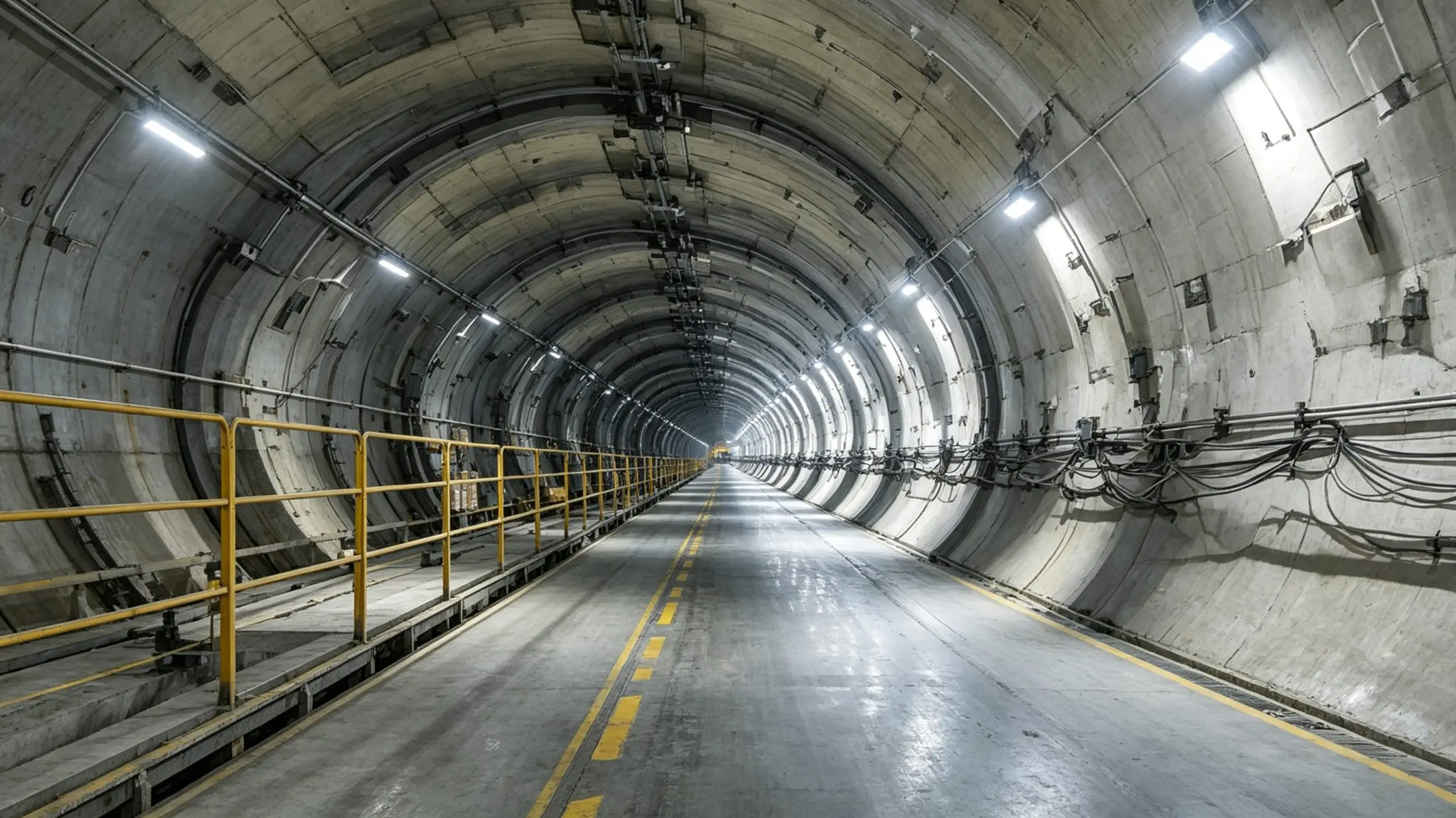 Underground tunnel axial flow ventilation system