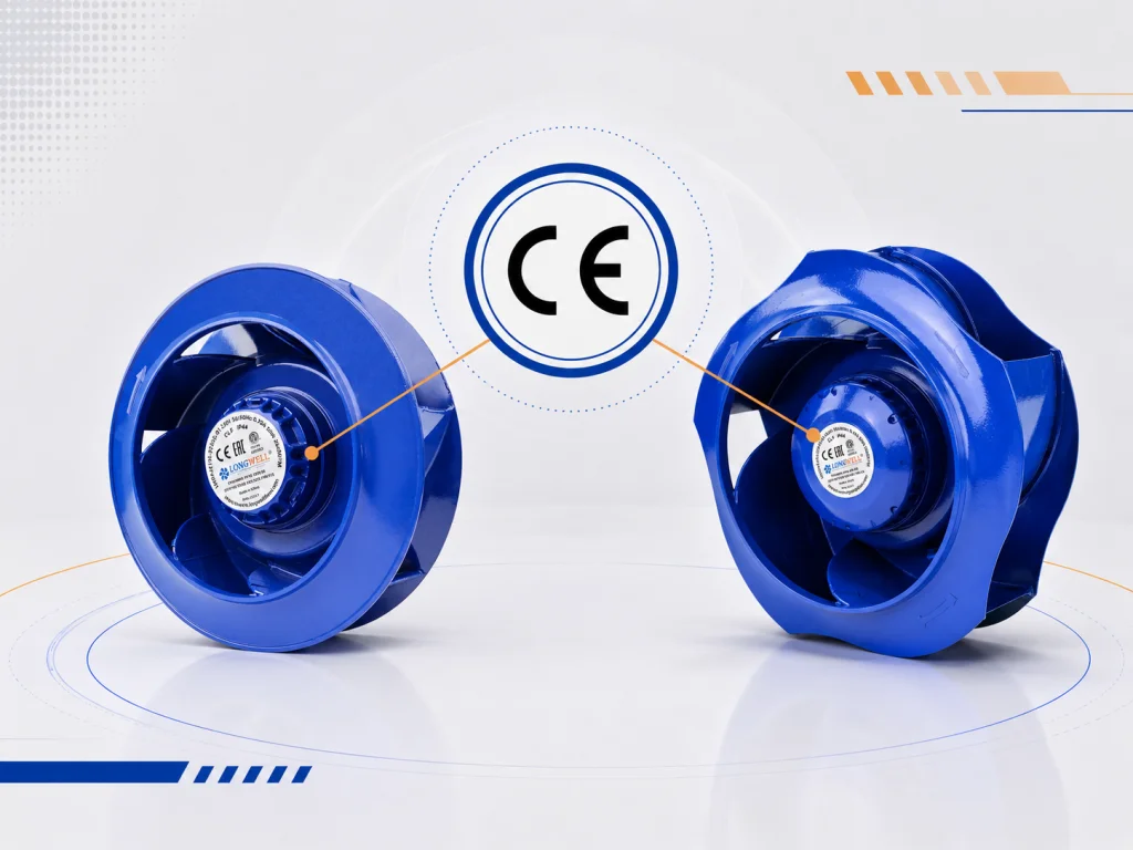 CE mark on centrifugal fans