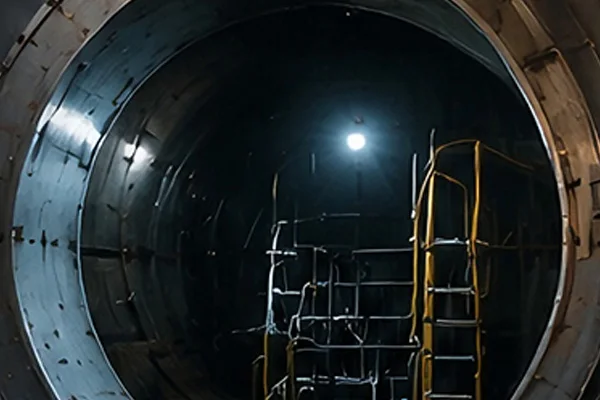 Confined space ventilation for maintenance tanks