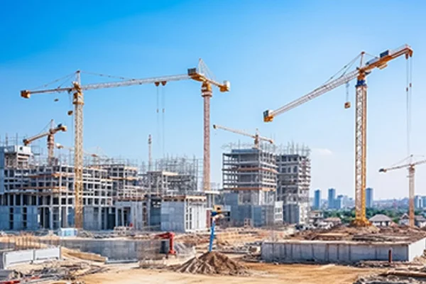 Ventilation and drying at construction sites