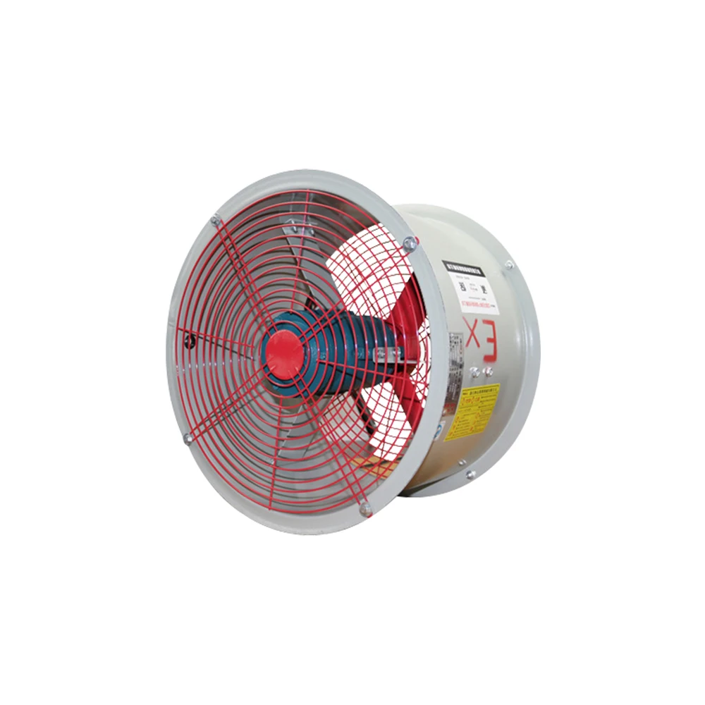 Duct type explosion-proof axial fan for ducted ventilation systems