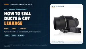 How to Seal Ducts & Cut Leakage
