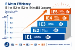IE1 vs IE2 vs IE3 vs IE4 vs IE5