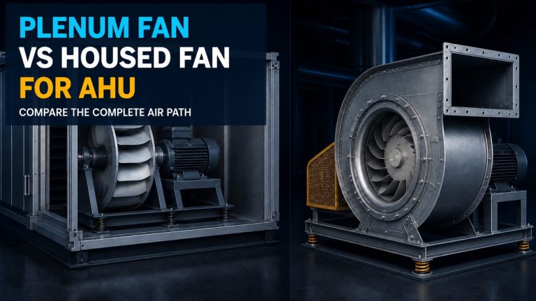 Plenum (Plug) Fan vs Housed Fan for AHU