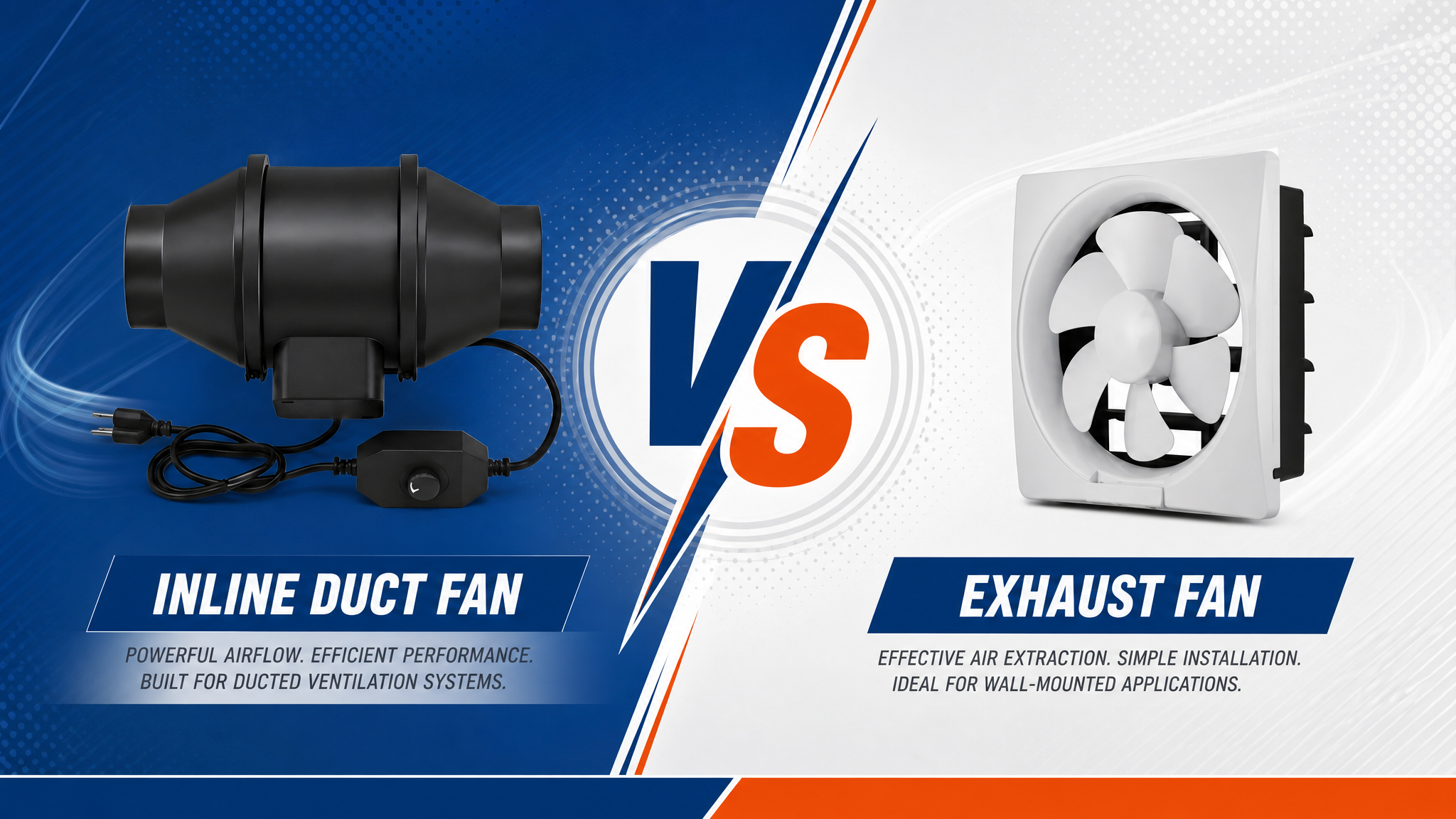 duct fan vs exhaust fan