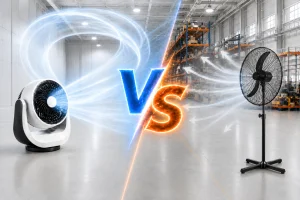 air circulator vs industrial fan