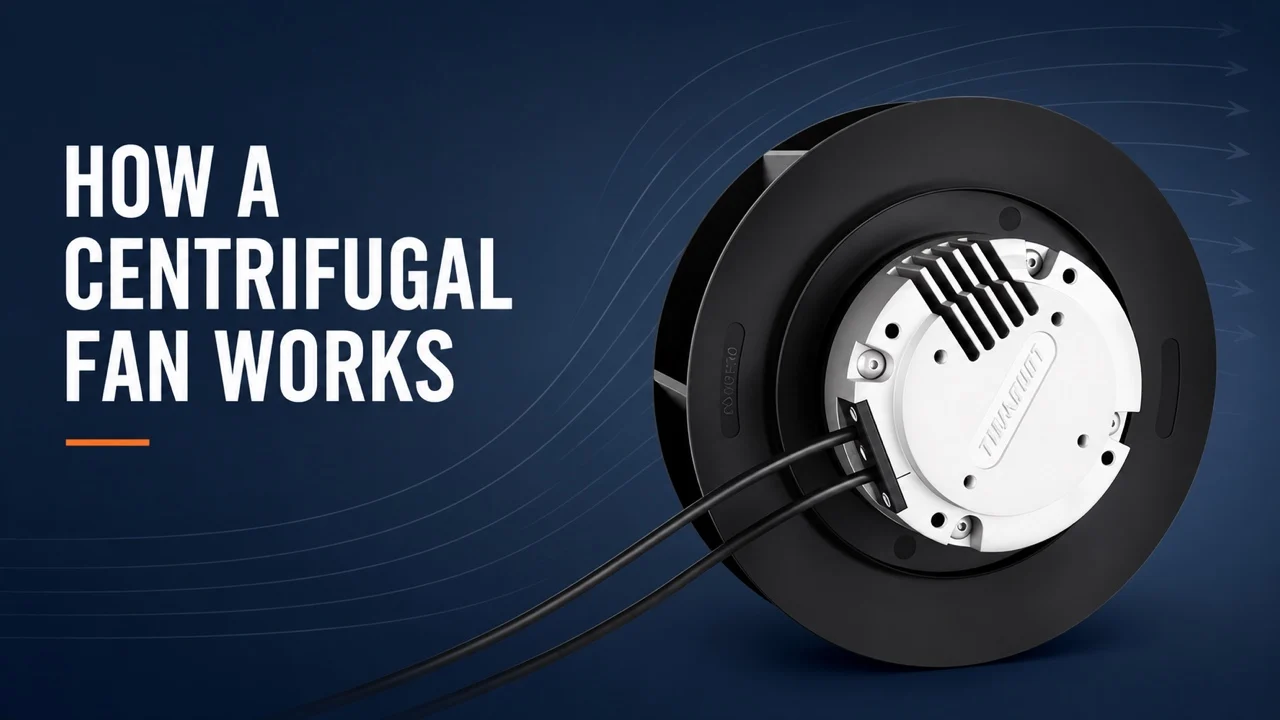 How a Centrifugal Fan Works (Animation + Real Teardown)