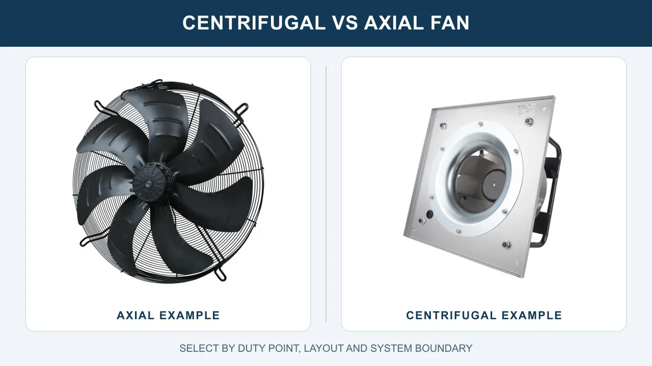 Centrifugal vs Axial Fan: Pick the Right One