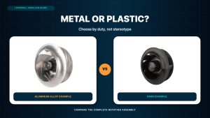 Metal vs Plastic Impeller: Durability & Cost
