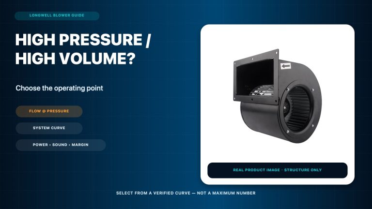 High Pressure vs High Volume Blowers