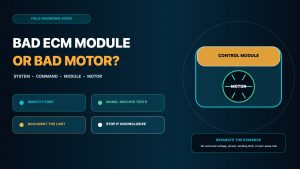 Bad ECM Module vs Bad Motor: How to Tell