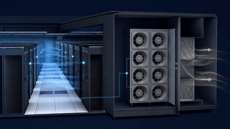 Data Center Cooling with EC Fan Arrays