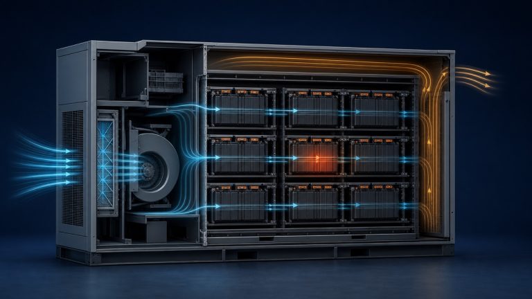 Fans for Battery Energy Storage (BESS) Cooling