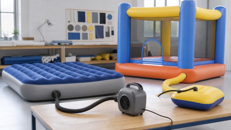 Inflatable / Air Mattress & Blower Applications