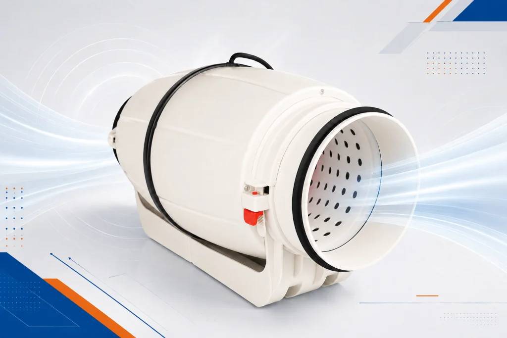 LONGWELL Super Silence Duct Fan