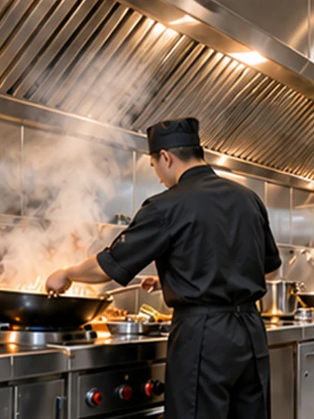 Commercial Kitchen Oil-fume Exhaust