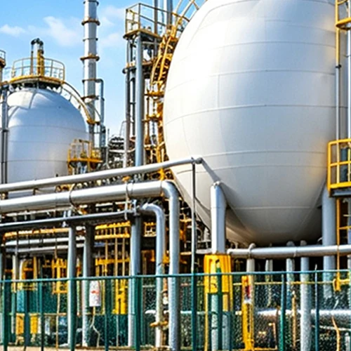 Flammable gas ventilation at a process plant using an explosion-proof LWFDF4-72 centrifugal fan