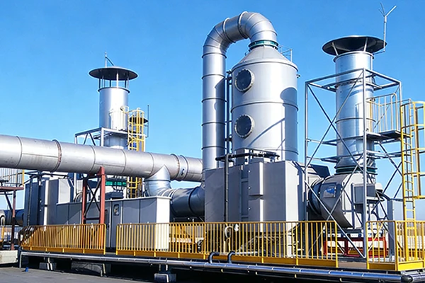 Ventilation for heavy industrial plants