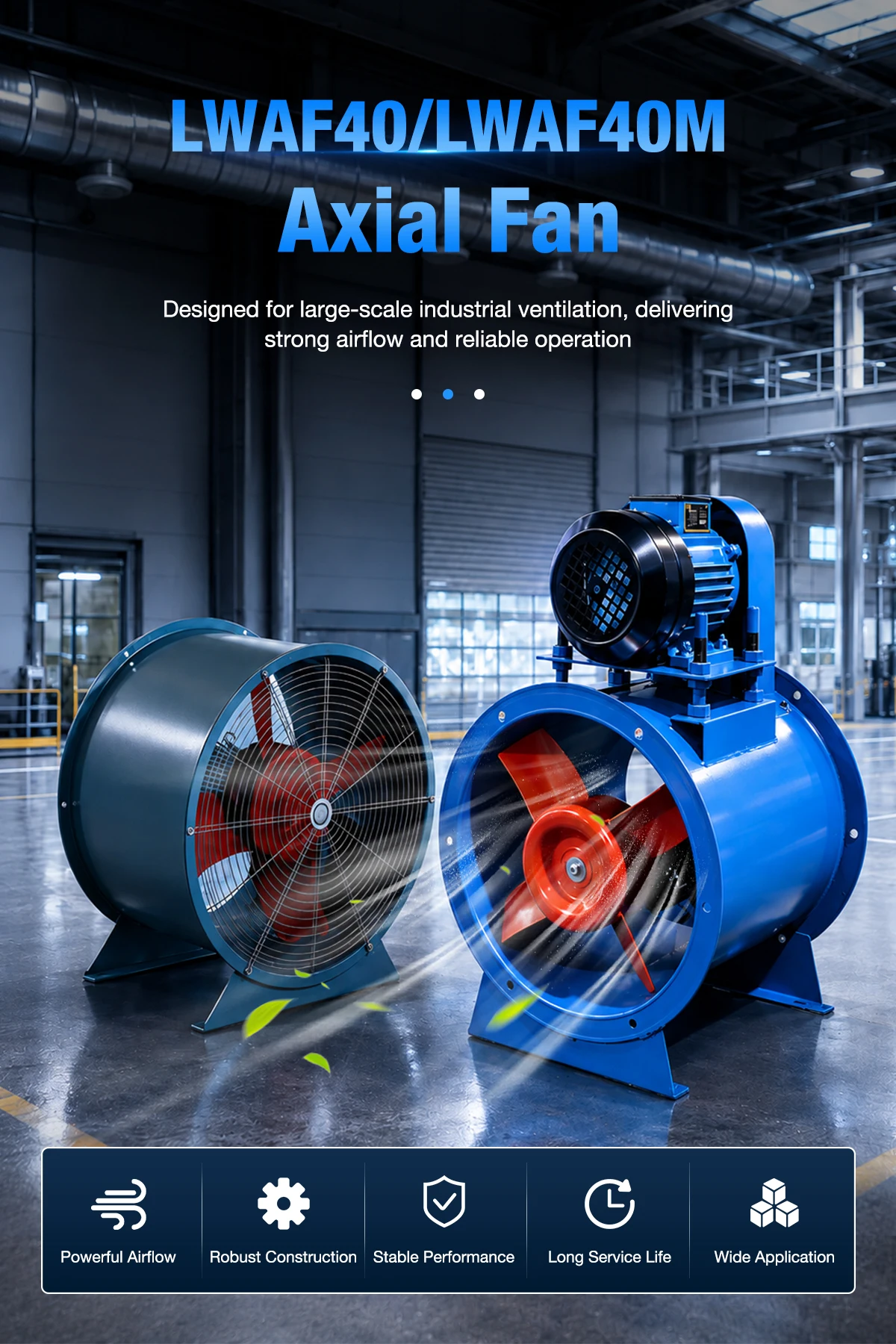 LWAF40 LWAF40M Axial Fan