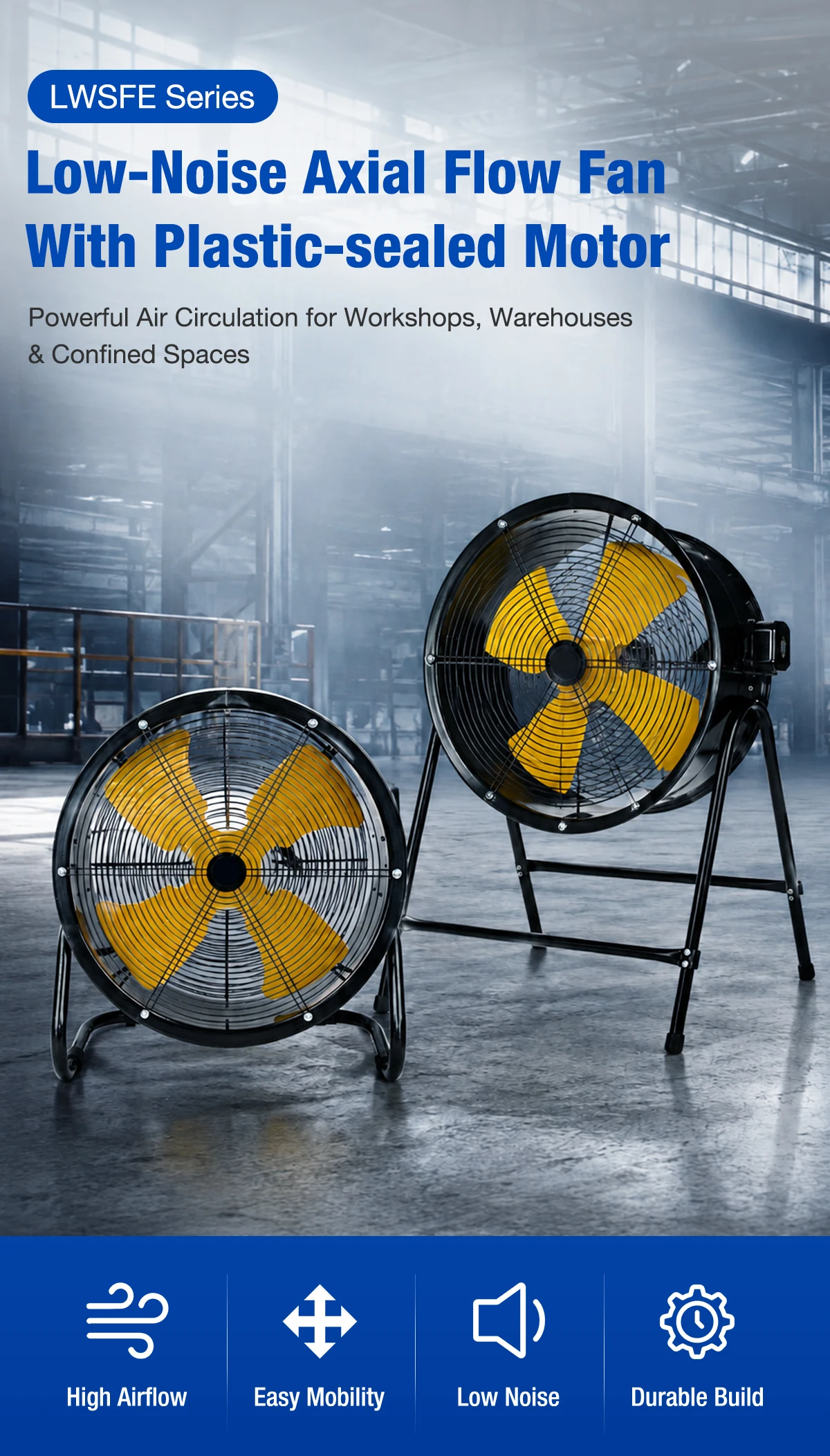 LWSFE Low-noise Axial Fan