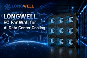 longwell ec fan wall for data center cooling