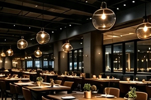 Kitchen and dining area ventilation for restaurants