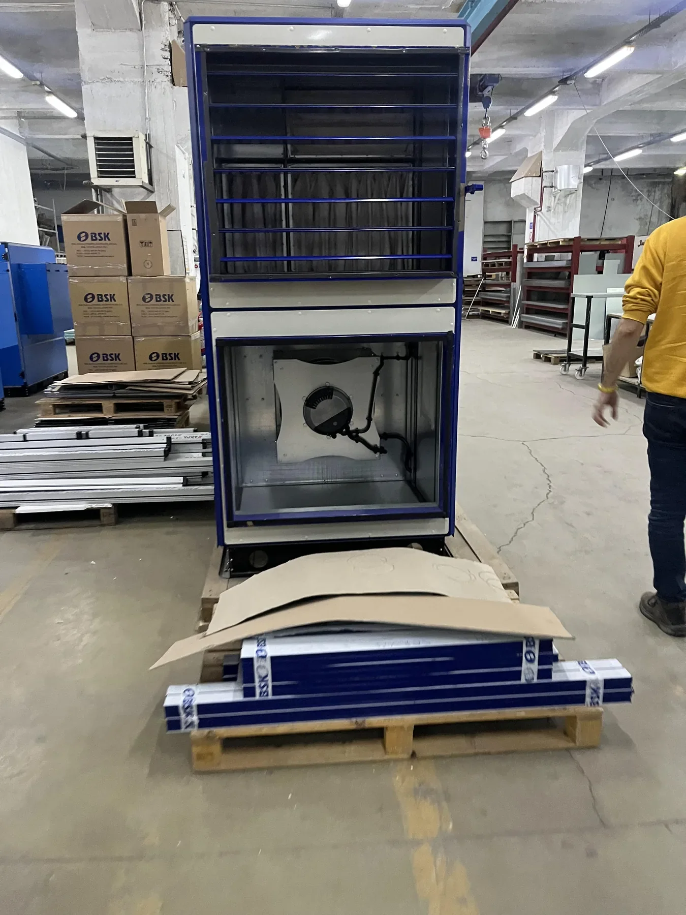 LONGWELL distributor visit with BSK Havalandırma in Türkiye
