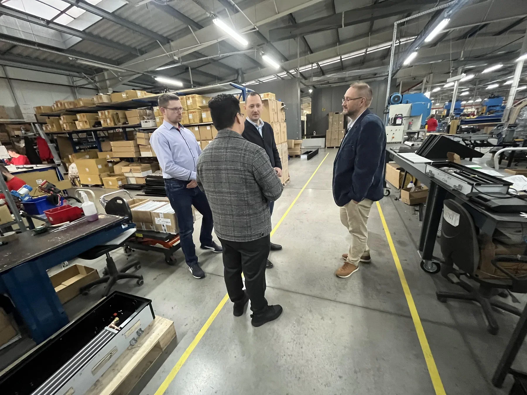 LONGWELL factory visit with VERANO GLOBAL